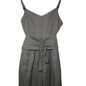 NWT - Blush Boutique Gray V-Neck Tank Jumpsuit - Pockets!